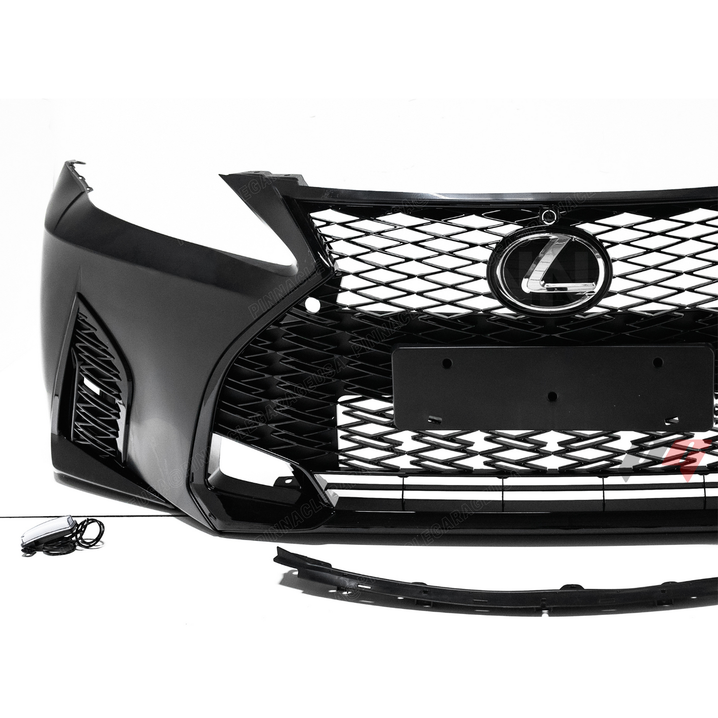 2006-2013 LEXUS IS250/ IS350 F-Sport 2IS to 4IS Front Bumper Conversion Kit w/ Fog Lights