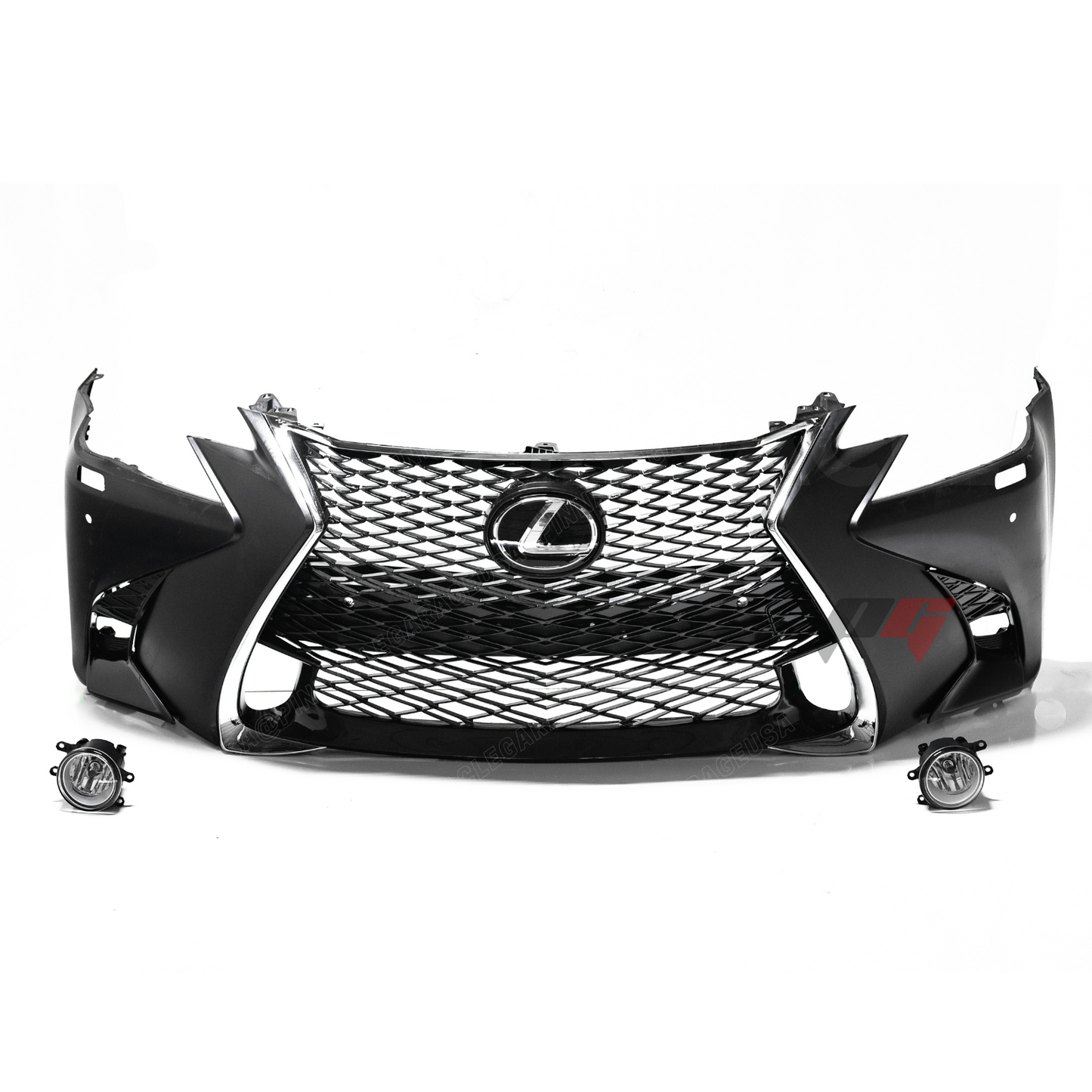 2016-2020 LEXUS GS350, GS200t to GSF Style Front Bumper Conversion Kit w/ Fog Lights