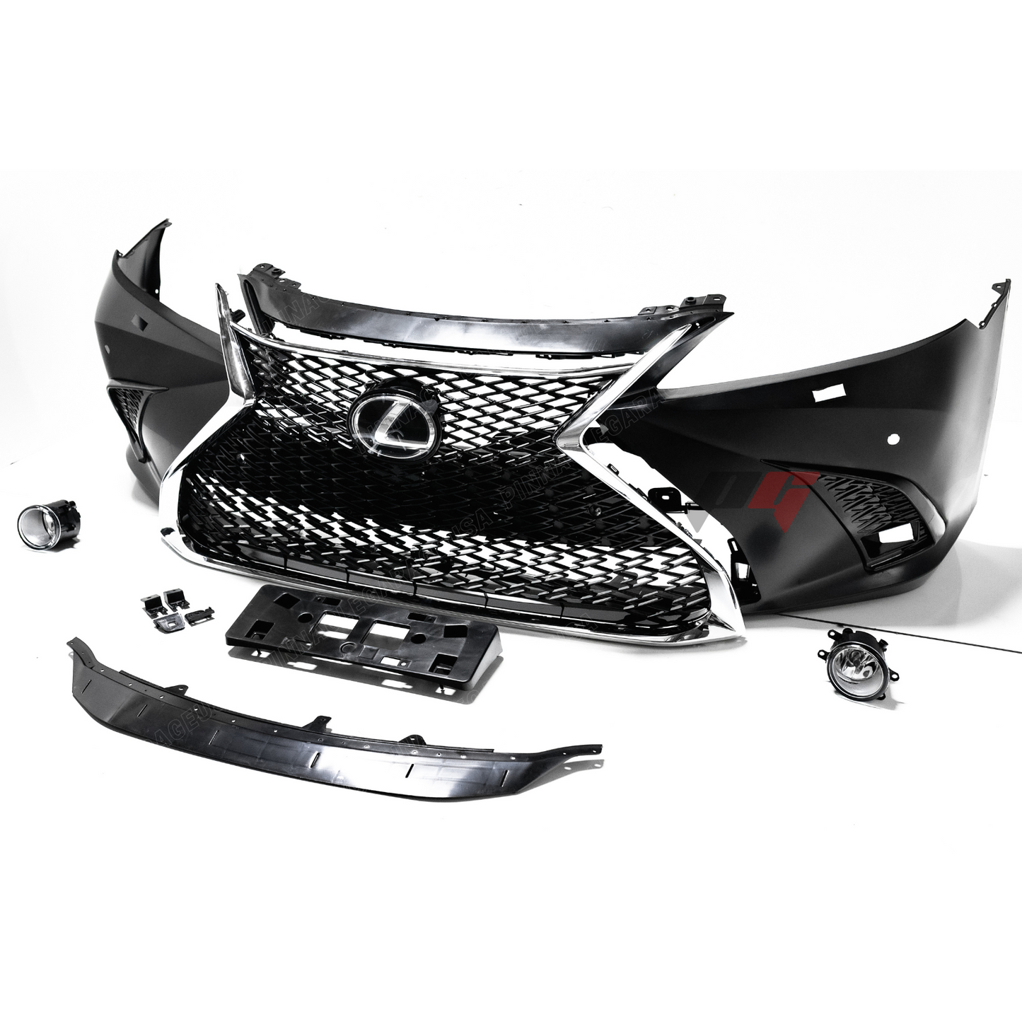 2006-2009 LEXUS ES350 To F-Sport Style Front Bumper Conversion Kit w/ Fog Lights