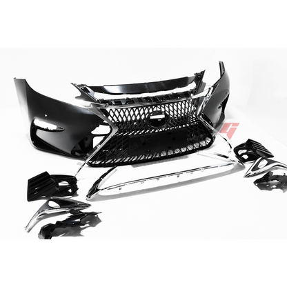2016-2018 LEXUS ES350, ES300h F-Sport Style Front Bumper Conversion Kit