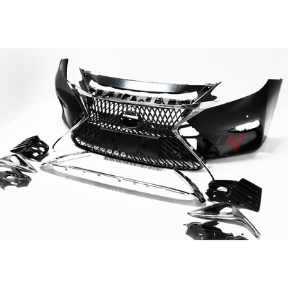 2016-2018 LEXUS ES350, ES300h F-Sport Style Front Bumper Conversion Kit