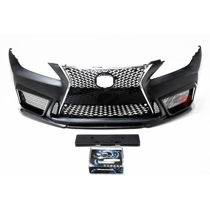 2006-2013 LEXUS IS250, IS350 F-Sport 2IS to V-Vision Style Front Bumper Conversion Kit