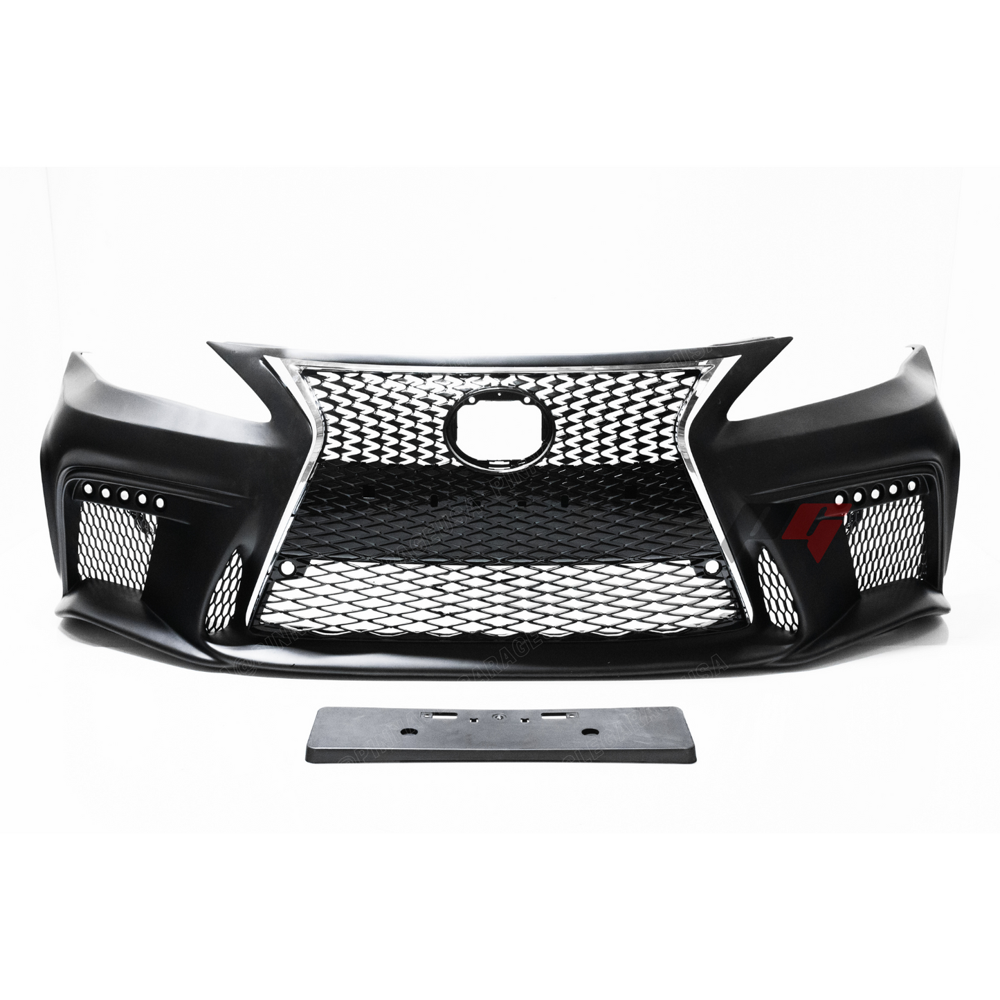 2006-2013 LEXUS IS250, IS350 F-Sport 2IS to ESPIRT Style Front Bumper Conversion Kit w/ Led Fog Beams