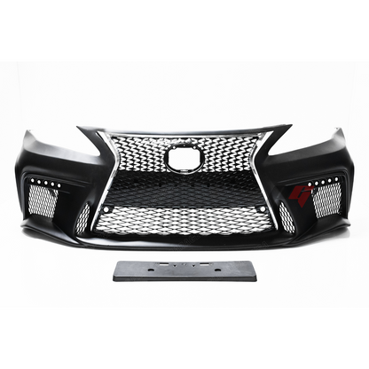 2006-2013 LEXUS IS250, IS350 F-Sport 2IS to ESPIRT Style Front Bumper Conversion Kit w/ Led Fog Beams