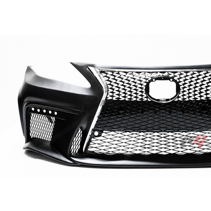 2006-2013 LEXUS IS250, IS350 F-Sport 2IS to ESPIRT Style Front Bumper Conversion Kit w/ Led Fog Beams