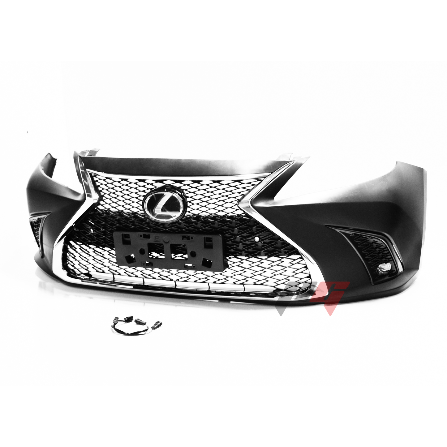 2013-2015 LEXUS ES350 ES300h F-Sport Style Front Bumper w/ Fog Lights Conversion Kit