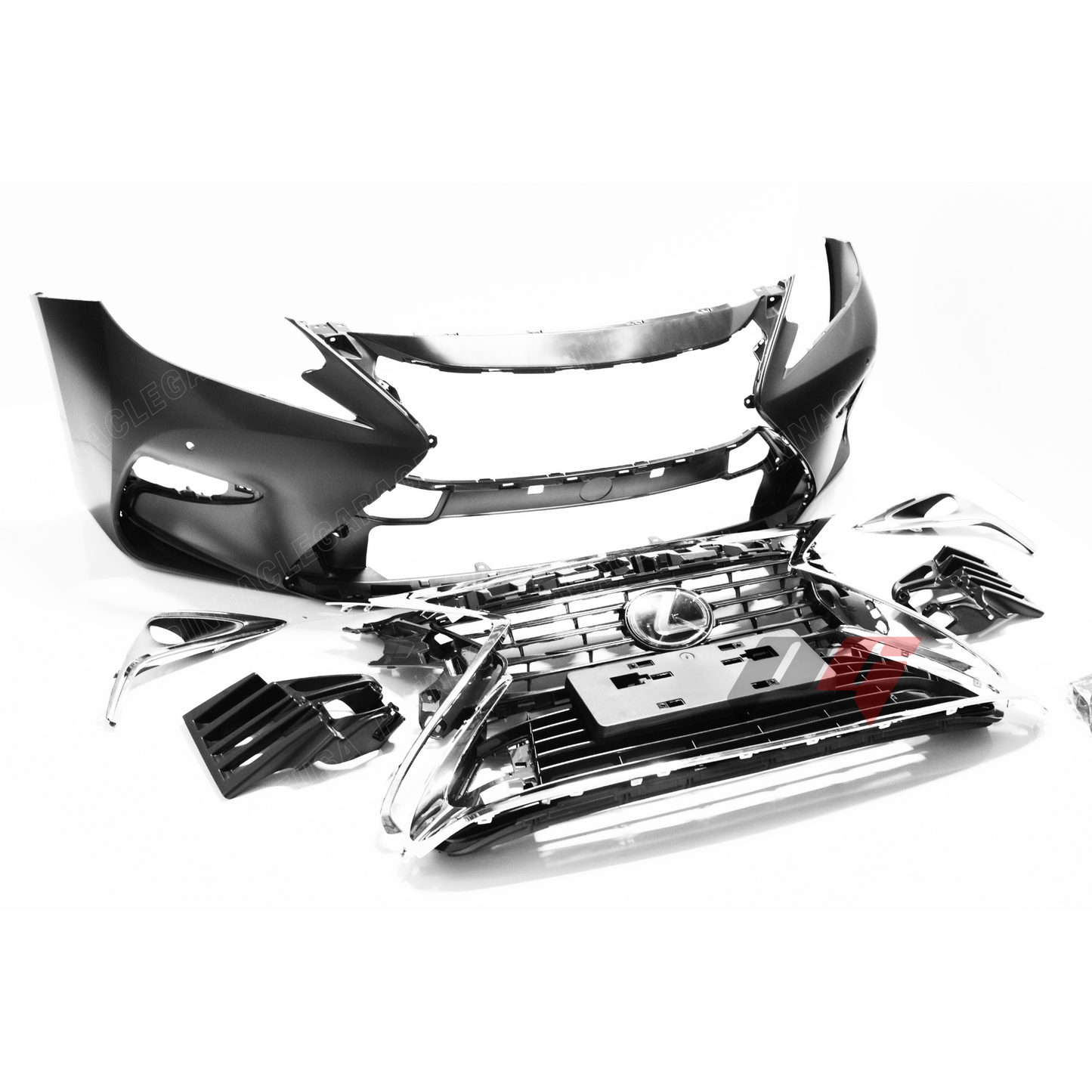 2016-2018 LEXUS ES350, ES300h Factory OEM Style Front Bumper Replacement