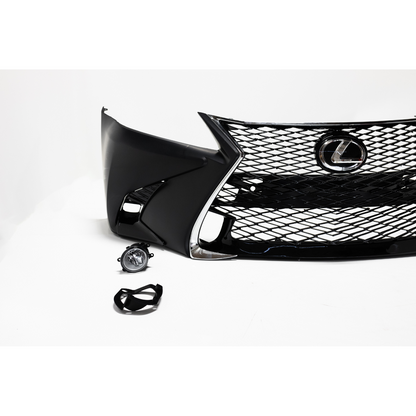 2012-2015 LEXUS GS350, GS450h to 2016+ F-Sport Style Front Bumper Conversion w/ Fog Lights