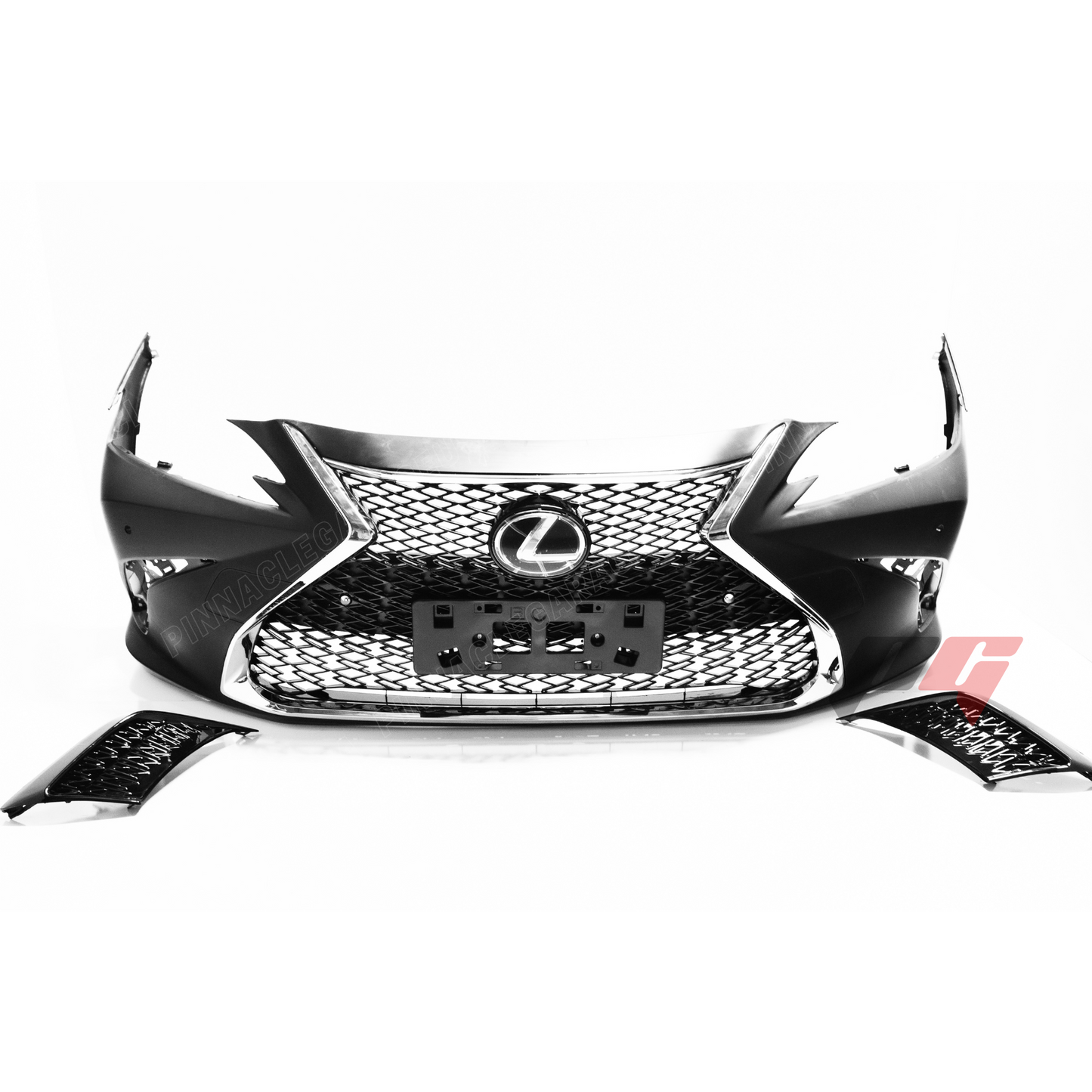 2019-2024 LEXUS ES250, ES300h, ES350 to F-Sport Style Front Bumper Conversion Kit