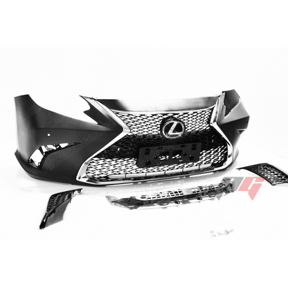 2019-2024 LEXUS ES250, ES300h, ES350 to F-Sport Style Front Bumper Conversion Kit
