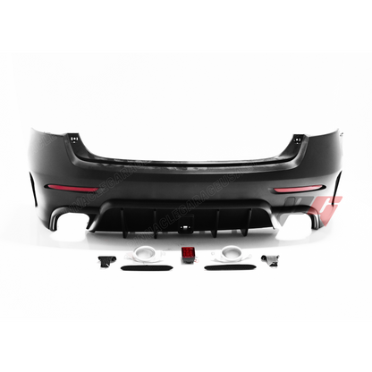 2006-2011 LEXUS GS300, GS350, GS430 Rear Bumper Cover w/ Mufflers & 3rd Brake Light