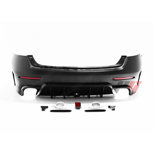 2006-2011 LEXUS GS300, GS350, GS430 Rear Bumper Cover w/ Mufflers & 3rd Brake Light