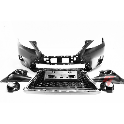 2011-2018 LEXUS CT 200h to TRD Style Front Bumper w/ Fog Lights Conversion