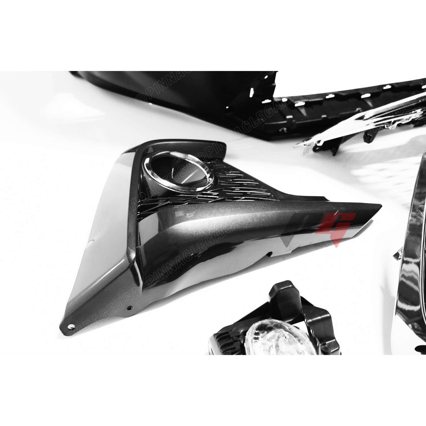 2011-2018 LEXUS CT 200h to TRD Style Front Bumper w/ Fog Lights Conversion