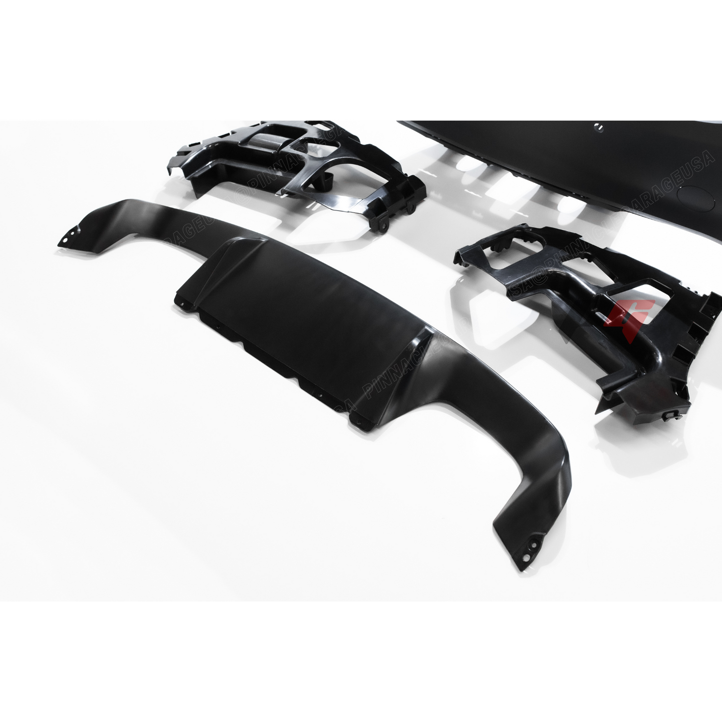 2014-2019 BMW F22 2 Series, F87 M2CS Style Rear Bumper Conversion