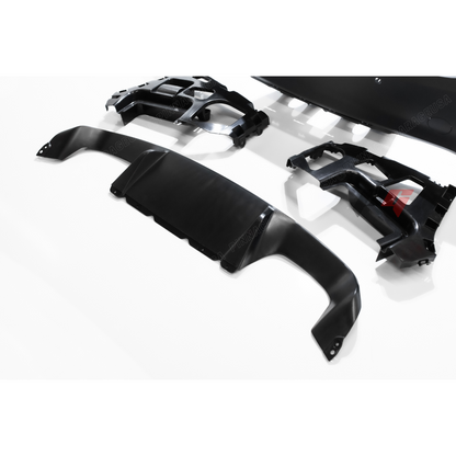 2014-2019 BMW F22 2 Series, F87 M2CS Style Rear Bumper Conversion