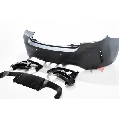 2014-2019 BMW F22 2 Series, F87 M2CS Style Rear Bumper Conversion