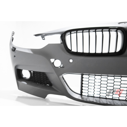 2013-2018 BMW F30 3 Series Front MTech Style Bumper Cover Conversion
