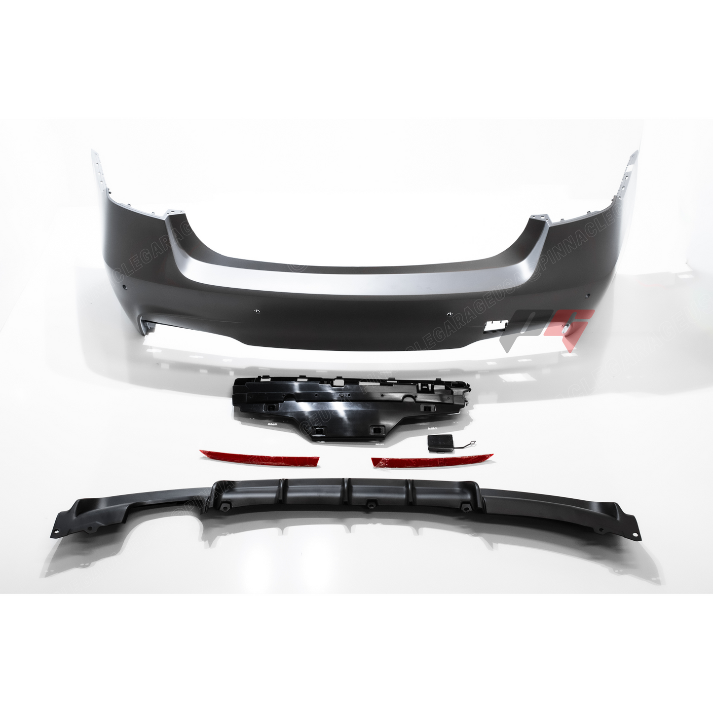 2013-2018 BMW F30 3 Series Rear MTech Style Bumper Cover Conversion