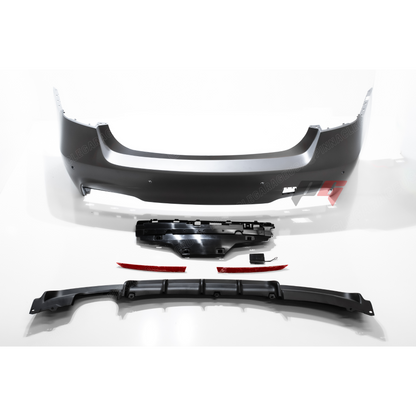 2013-2018 BMW F30 3 Series Rear MTech Style Bumper Cover Conversion