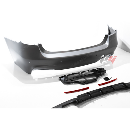 2013-2018 BMW F30 3 Series Rear MTech Style Bumper Cover Conversion