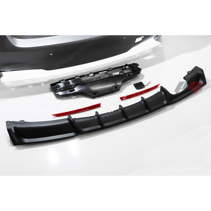 2013-2018 BMW F30 3 Series Rear MTech Style Bumper Cover Conversion
