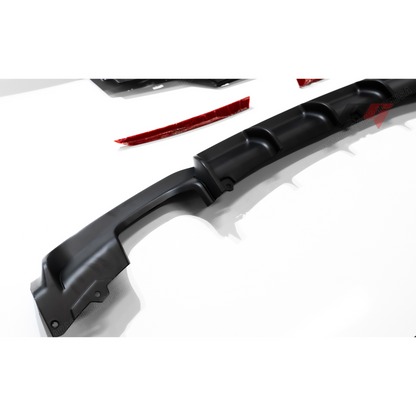 2013-2018 BMW F30 3 Series Rear MTech Style Bumper Cover Conversion