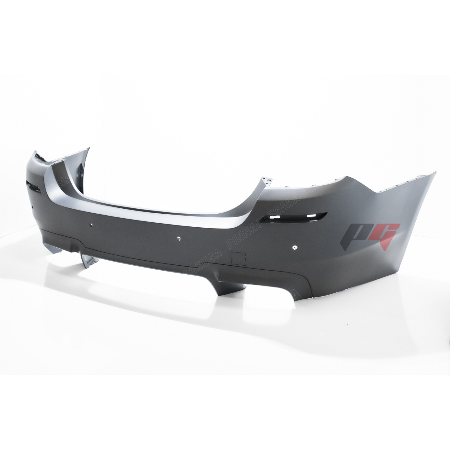 2011-2017 BMW F10 5 Series Rear M5 Style Bumper Cover Conversion w/ Quad Exhaust Tips