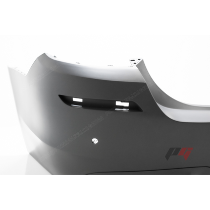 2011-2017 BMW F10 5 Series Rear M5 Style Bumper Cover Conversion w/ Quad Exhaust Tips