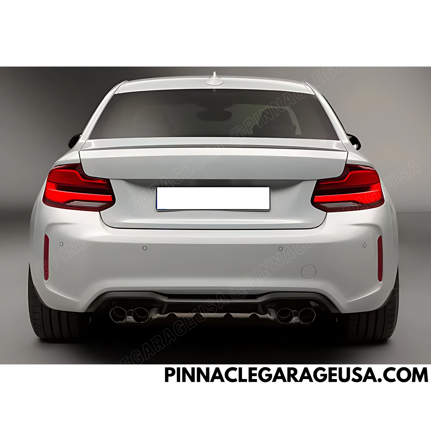 2014-2019 BMW F22 2 Series, F87 M2CS Style Rear Bumper Conversion