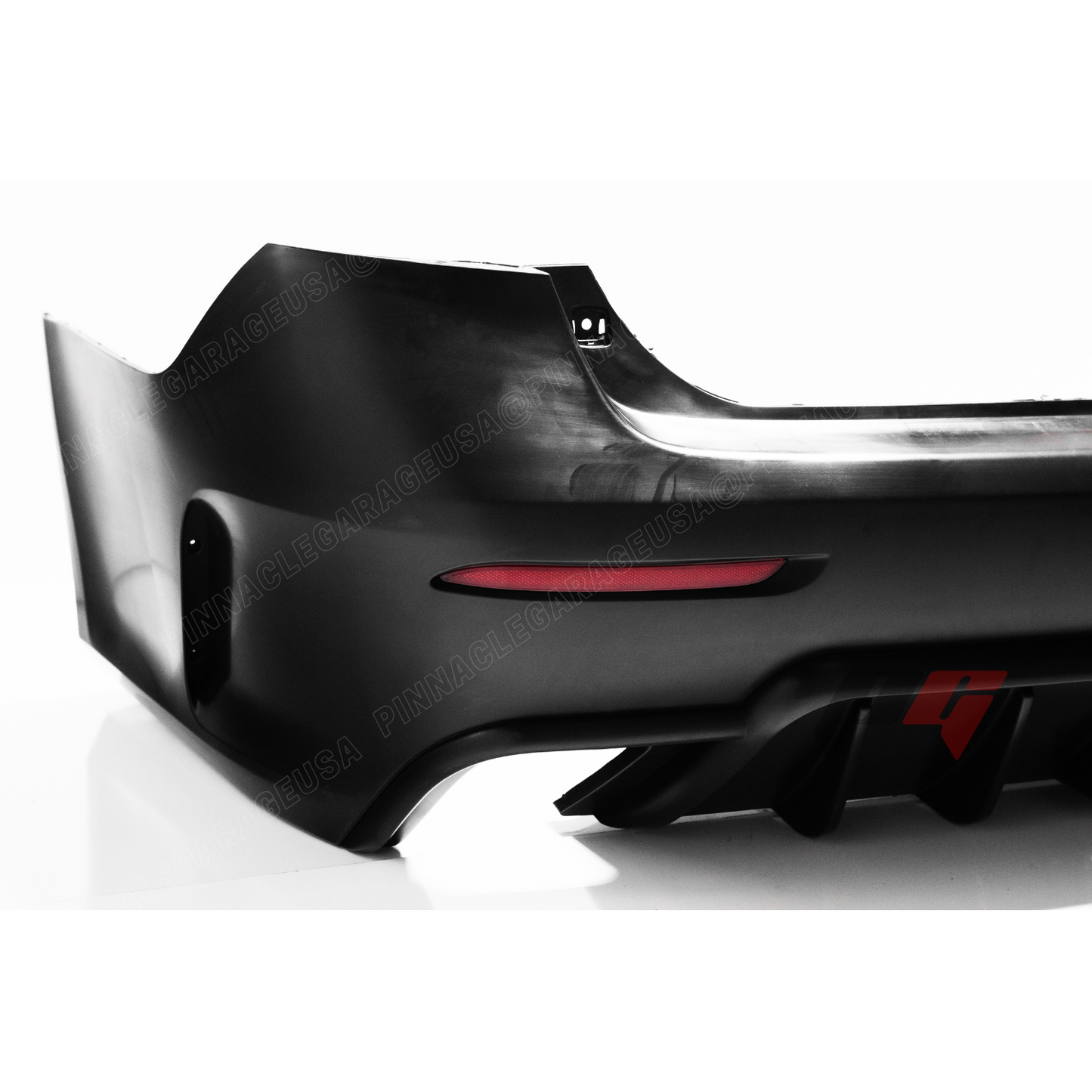 2006-2012 LEXUS PG STYLE ES350 Rear Bumper Cover With Mufflers And 3rd Brake Light