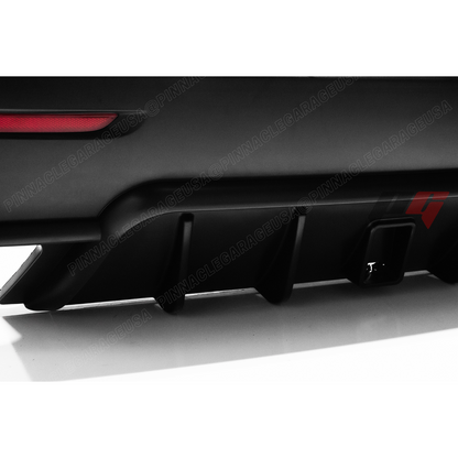 2006-2012 LEXUS PG STYLE ES350 Rear Bumper Cover With Mufflers And 3rd Brake Light