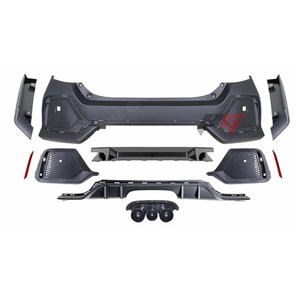 2016-2021 HONDA CIVIC 10th-Gen Type-R Style Rear Bumper Conversion
