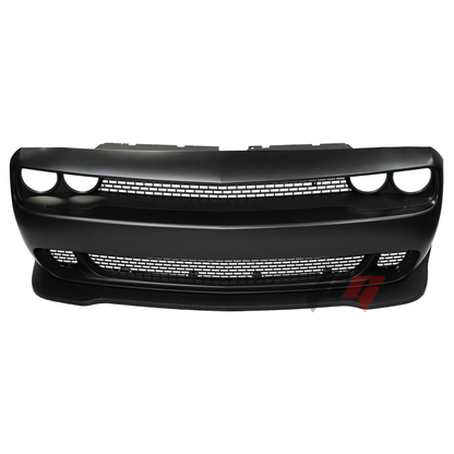 2010-2014 Dodge Challenger SRT-8 Hellcat Style Front Bumper Cover Conversion