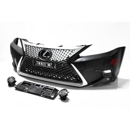 2011-2018 LEXUS CT200H to 2016+ F-Sport Style Front Bumper Conversion Kit w/ Fog Lights
