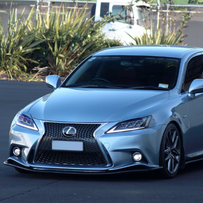 2006-2013 LEXUS IS250 IS350 F-Sport 2IS to 3IS Front Bumper Conversion w/Lip